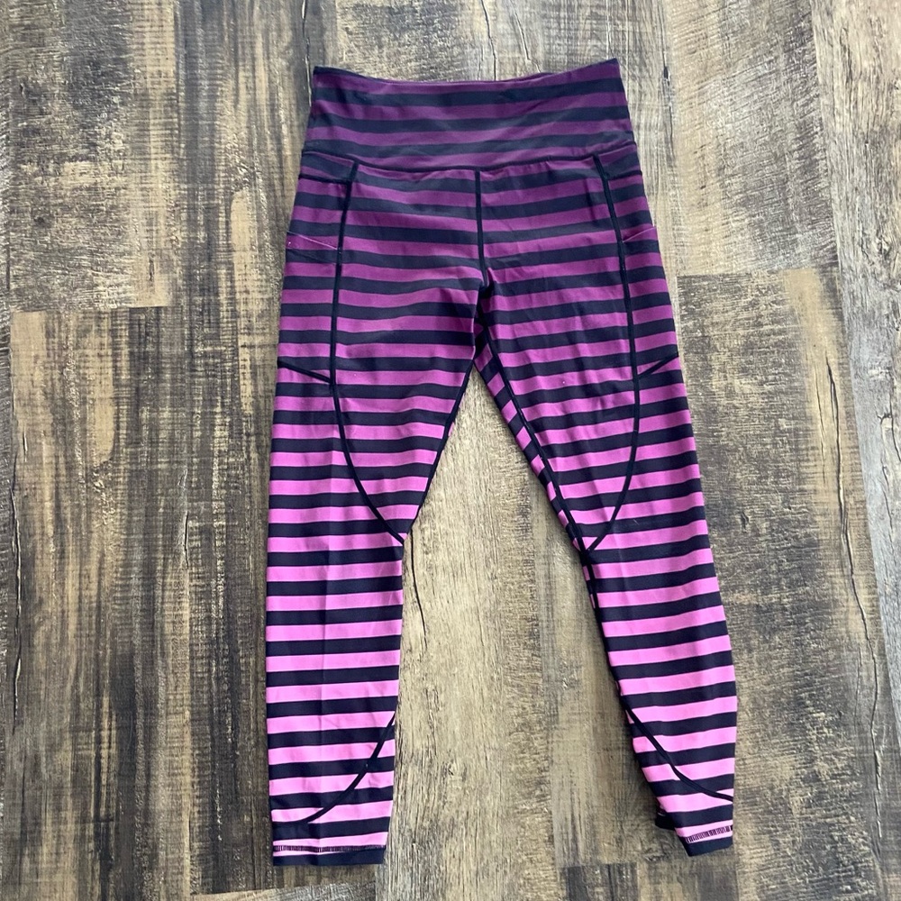 ZYIA Stripped Light & Tight Leggings